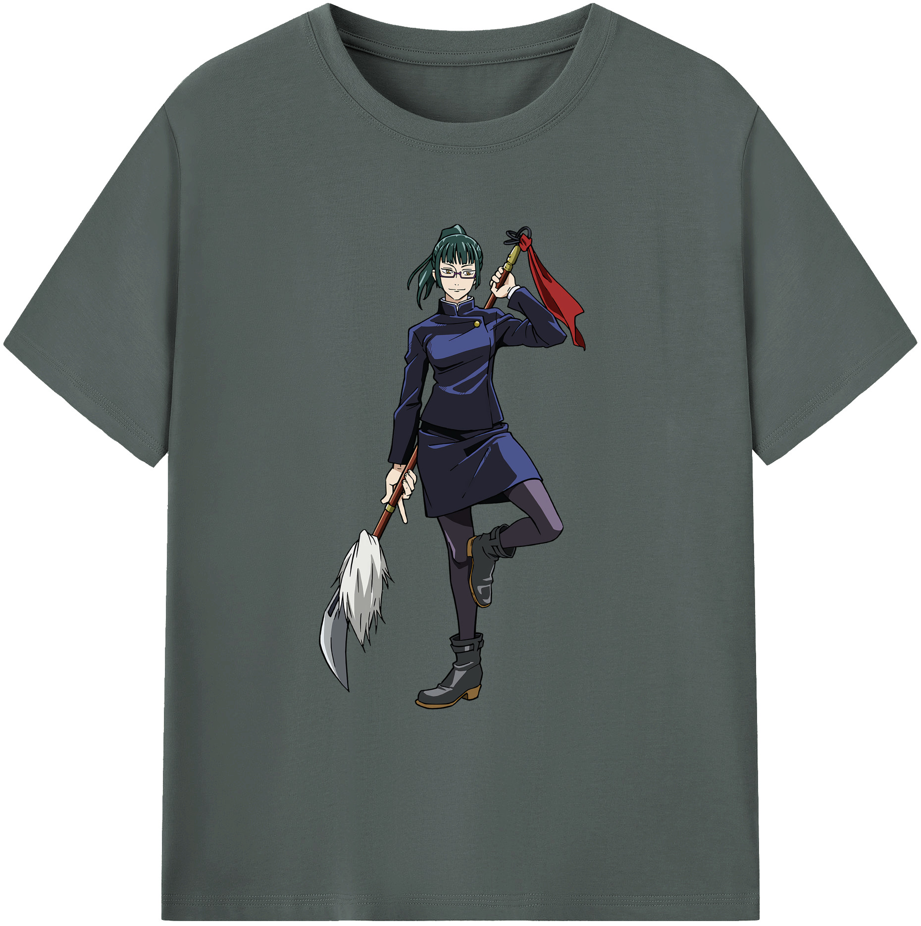 （画像用） 呪術廻戦 Jujutsu Kaisen 綿100％ メンズ半袖Tシャツ｜肌触りやわらか＆通気性